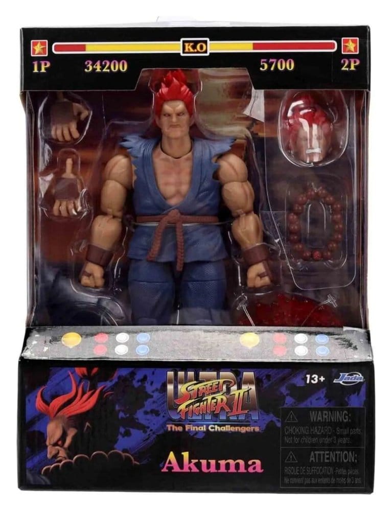 Street Fighter II Actionfigur Akuma 15 cm - Preorder - ETA: 25.10.2026