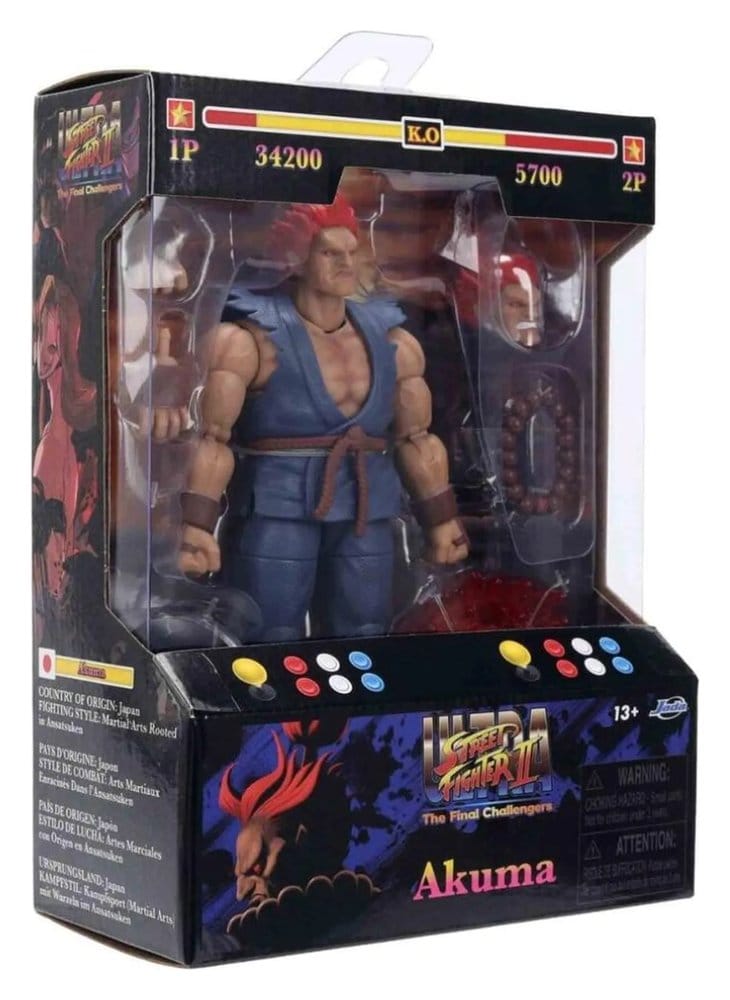 Street Fighter II Actionfigur Akuma 15 cm - Preorder - ETA: 25.10.2026