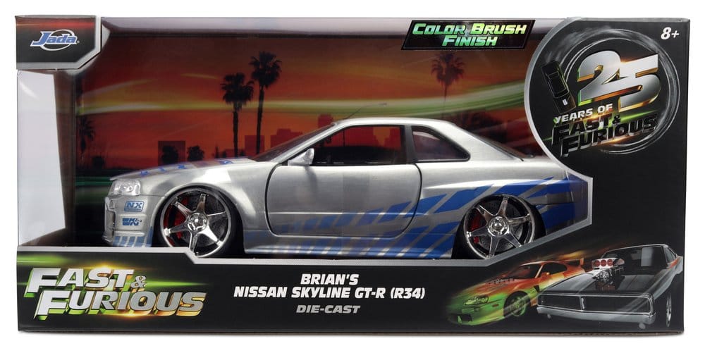 Fast & Furious Diecast Modell 1:24 Anniversary Nissan Skyline 19 cm - Preorder - ETA: 08.11.2026