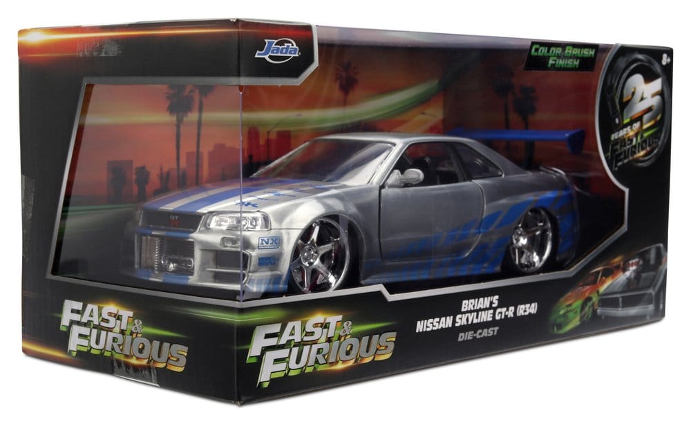 Fast & Furious Diecast Modell 1:24 Anniversary Nissan Skyline 19 cm - Preorder - ETA: 08.11.2026