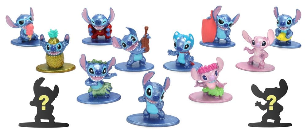 Lilo & Stitch Nanofigs Minifiguren Stitch Blind Box Display (24) - Versand: 7 Tage nach Bestellung