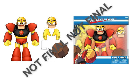 Mega Man Actionfigur Guts Man 15 cm - Preorder - ETA: 01.09.2026