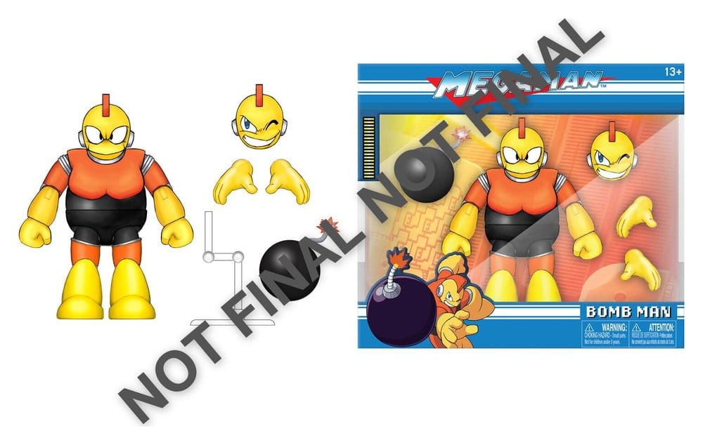 Mega Man Actionfigur Bomb Man 13 cm - Preorder - ETA: 25.08.2026