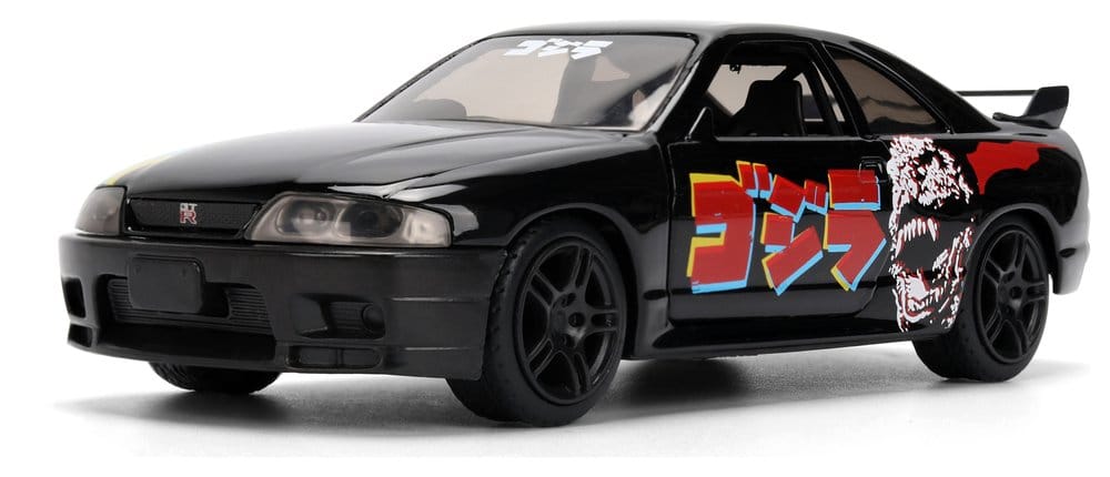 Godzilla Diecast Modell 1:32 Nissan Skyline GT-R R33 Sortiment (6) - Preorder - ETA: 08.04.2027