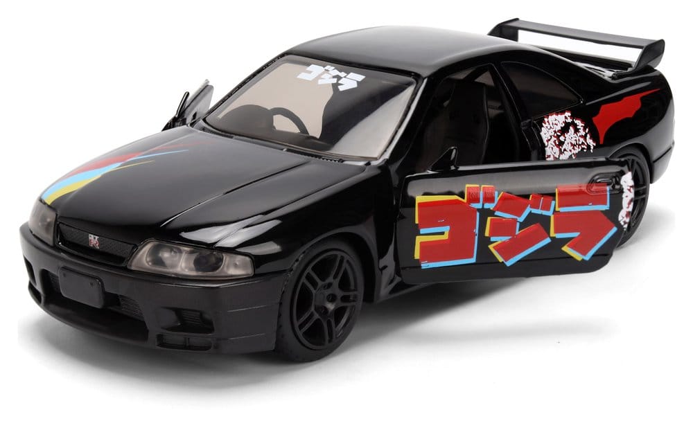 Godzilla Diecast Modell 1:32 Nissan Skyline GT-R R33 Sortiment (6) - Preorder - ETA: 08.04.2027
