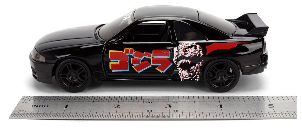 Godzilla Diecast Modell 1:32 Nissan Skyline GT-R R33 Sortiment (6) - Preorder - ETA: 08.04.2027