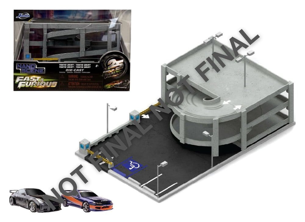Fast & Furious Nano Scene Diorama Tokyo Drift Garage - Preorder - ETA: 08.11.2026