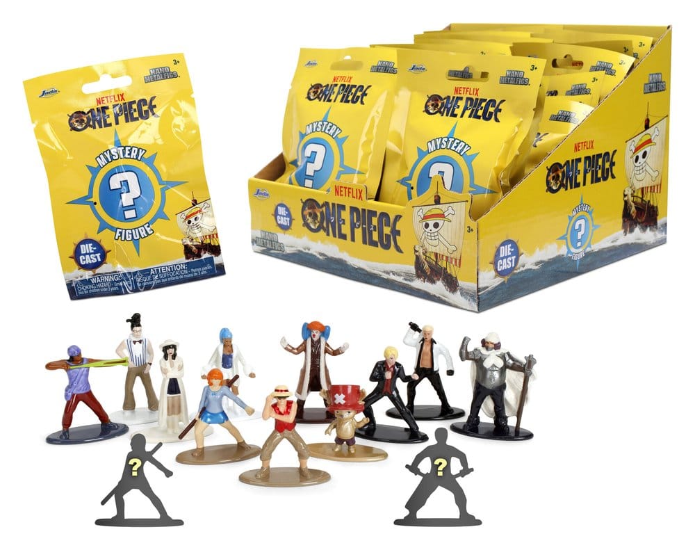 One Piece Nano Metalfigs Minifiguren Blind Pack 5 cm Display (24) - Versand: 7 Tage nach Bestellung
