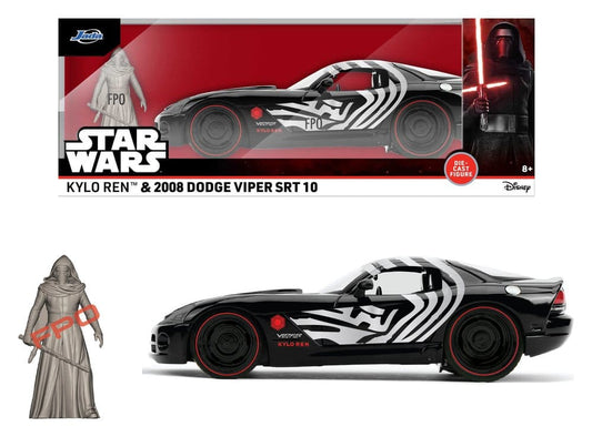 Star Wars Diecast Modell 1:24 Kylo Ren Dodge Viper SRT10 2008 - Preorder - ETA: 25.08.2026