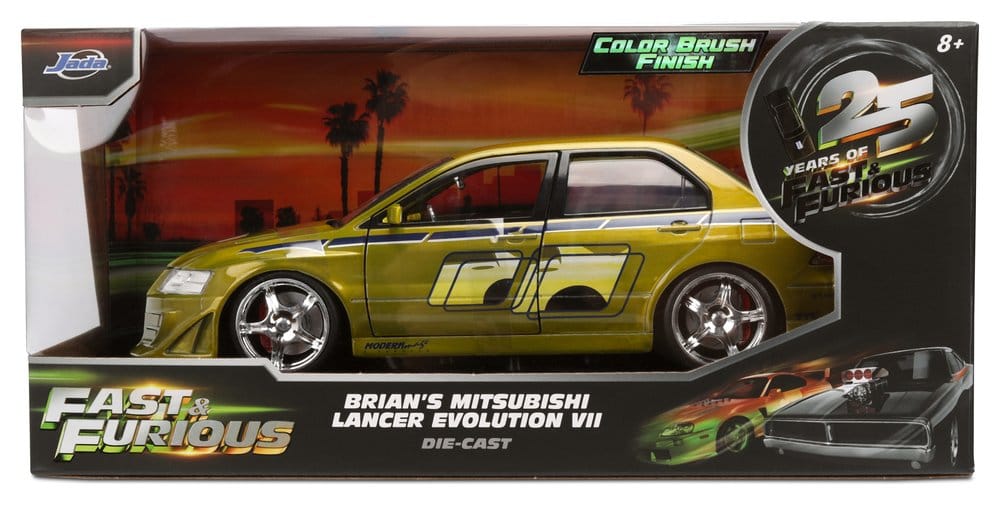 Fast & Furious Diecast Modell 1/24 Anniversary Mitsubishi 9 cm - Preorder - ETA: 09.10.2026