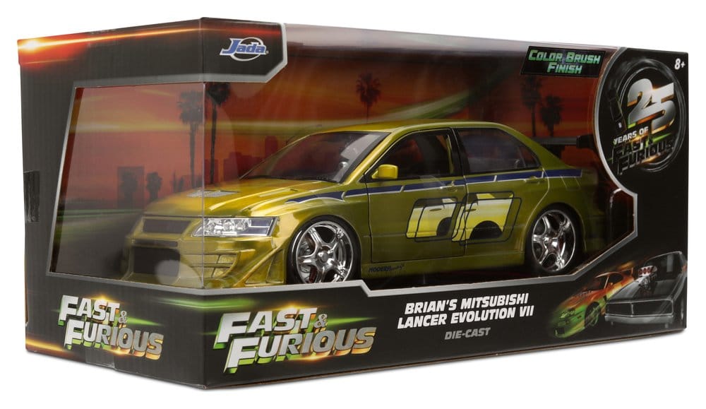 Fast & Furious Diecast Modell 1/24 Anniversary Mitsubishi 9 cm - Preorder - ETA: 09.10.2026