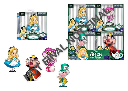 Alice im Wunderland Minifiguren 6 cm Wave 1 Display (12) - Preorder - ETA: 25.08.2026