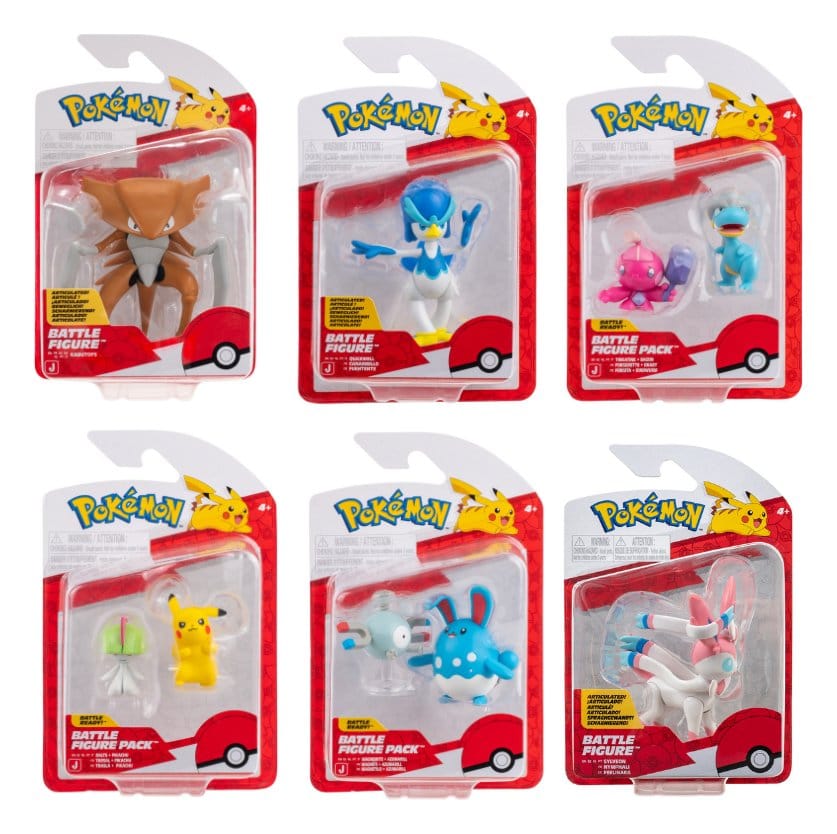 Pokémon Battle Figure Actionfiguren ver. 21 Sortiment (6) - Preorder - ETA: 25.09.2026