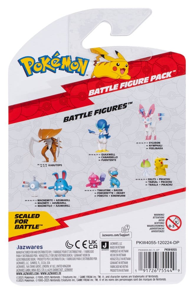 Pokémon Battle Figure Actionfiguren ver. 21 Sortiment (6) - Preorder - ETA: 25.09.2026
