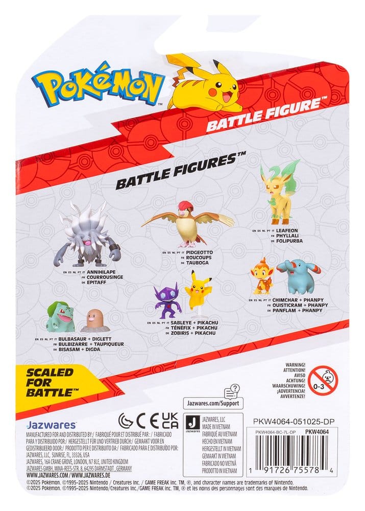 Pokémon Battle Figure Actionfiguren ver. 22 Sortiment (6) - Preorder - ETA: 25.09.2026