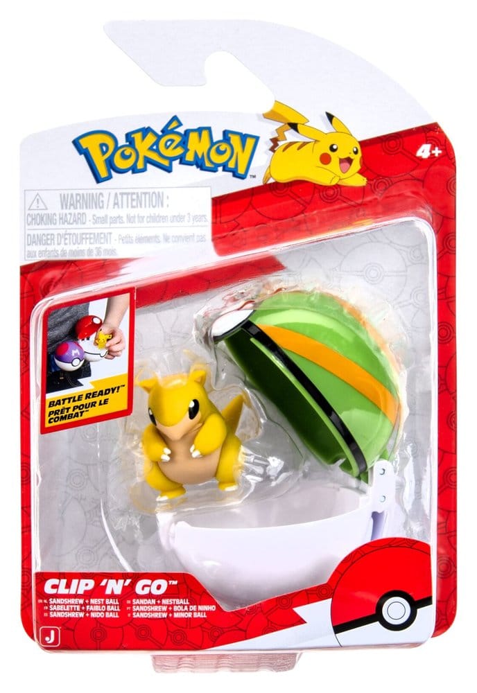 Pokémon Clip 'n' Go Minifiguren Poké Balls ver. 22 Sortiment (6) - Preorder - ETA: 25.09.2026