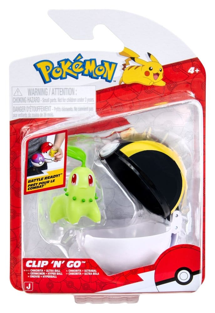 Pokémon Clip 'n' Go Minifiguren Poké Balls ver. 22 Sortiment (6) - Preorder - ETA: 25.09.2026