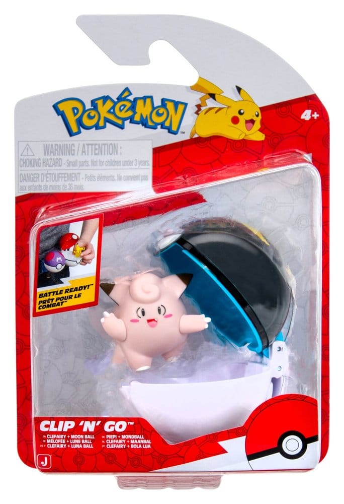 Pokémon Clip 'n' Go Minifiguren Poké Balls ver. 22 Sortiment (6) - Preorder - ETA: 25.09.2026