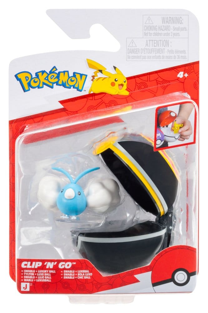 Pokémon Clip 'n' Go Minifiguren Poké Balls ver. 23 Sortiment (6) - Preorder - ETA: 25.09.2026