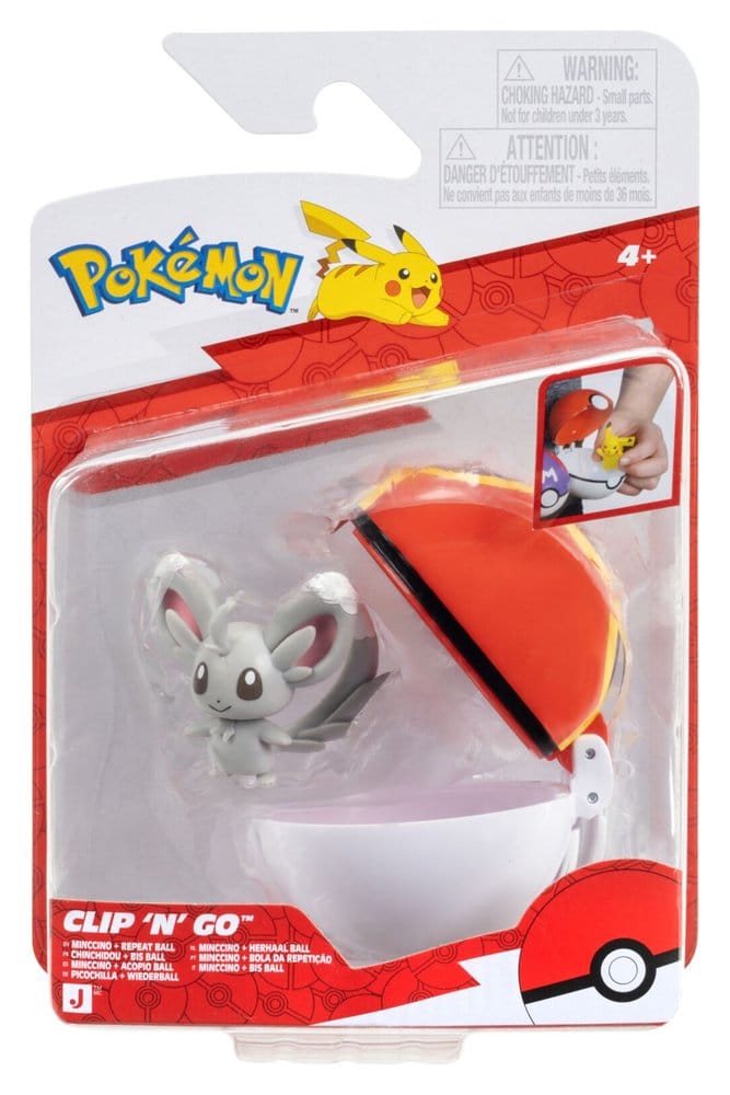 Pokémon Clip 'n' Go Minifiguren Poké Balls ver. 23 Sortiment (6) - Preorder - ETA: 25.09.2026