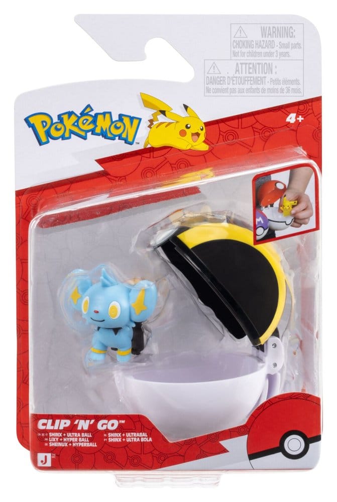 Pokémon Clip 'n' Go Minifiguren Poké Balls ver. 23 Sortiment (6) - Preorder - ETA: 25.09.2026