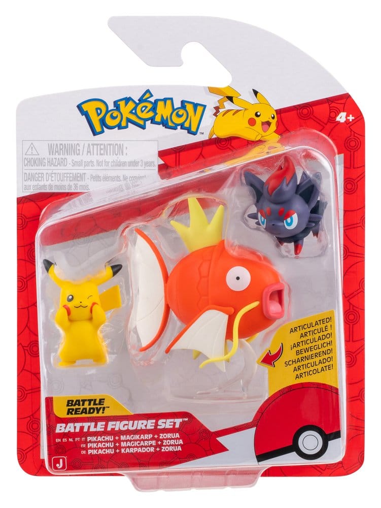 Pokémon Battle Figure Actionfiguren 3er Pack ver. 25 Sortiment (4) - Preorder - ETA: 25.09.2026