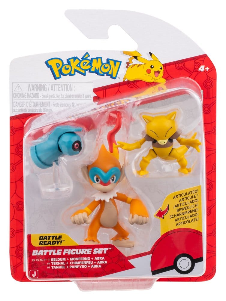Pokémon Battle Figure Actionfiguren 3er Pack ver. 25 Sortiment (4) - Preorder - ETA: 25.09.2026