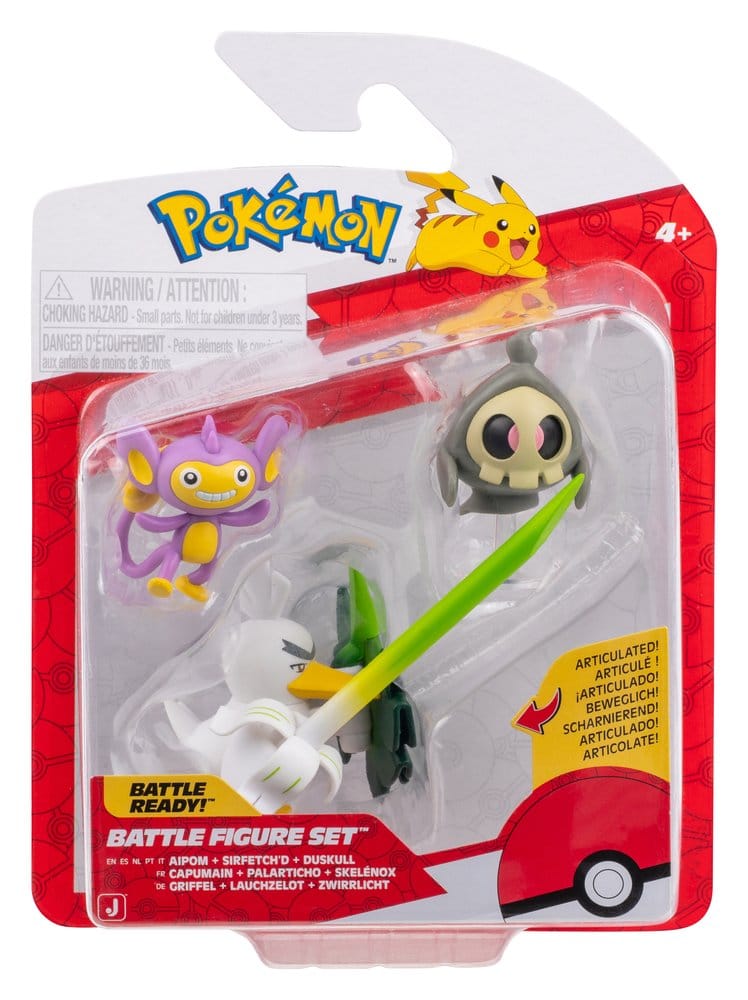Pokémon Battle Figure Actionfiguren 3er Pack ver. 25 Sortiment (4) - Preorder - ETA: 25.09.2026