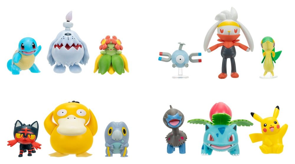 Pokémon Battle Figure Actionfiguren 3er-Pack ver. 29 Sortiment (4) - Preorder - ETA: 25.09.2026