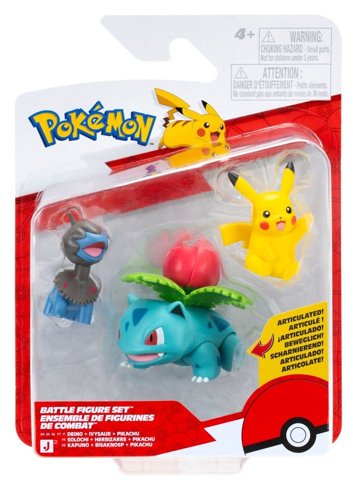 Pokémon Battle Figure Actionfiguren 3er-Pack ver. 29 Sortiment (4) - Preorder - ETA: 25.09.2026