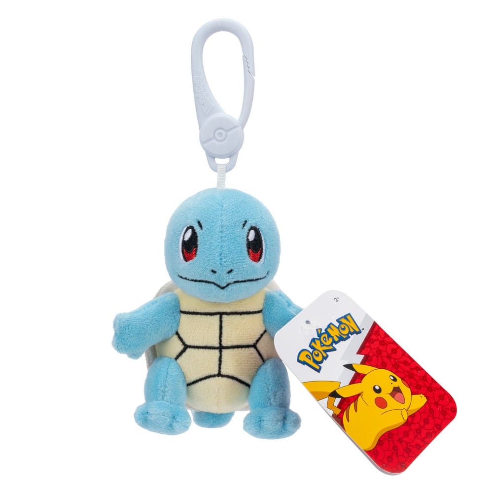 Pokémon Plüschfiguren mit Clip On 10 cm Sortiment (6)   - Preorder - ETA: 08.11.2025