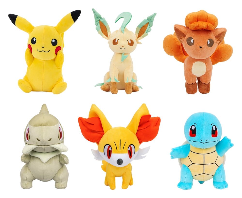 Pokémon Plüschfigur 20 cm Sortiment (6) - Preorder - ETA: 25.09.2026