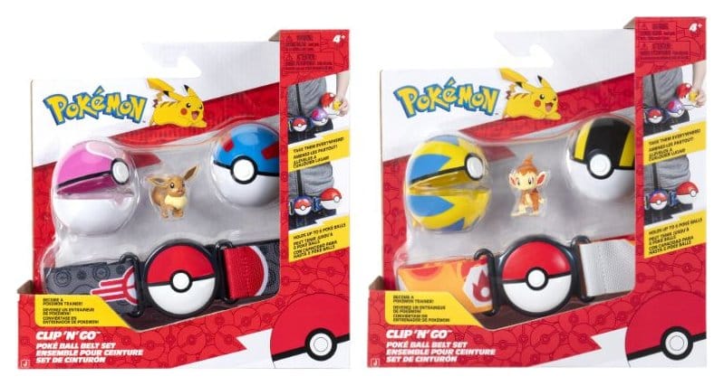 Pokémon Clip 'n' Go Gürtel-Set ver. 19 Sortiment (4) - Preorder - ETA: 25.09.2026