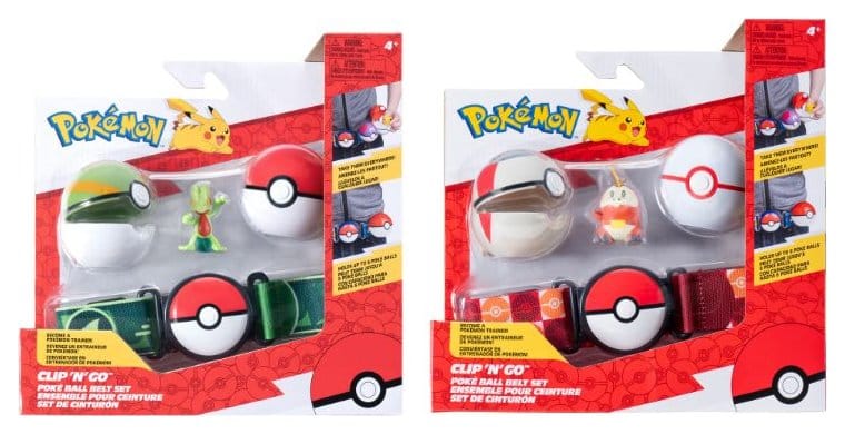 Pokémon Clip 'n' Go Gürtel-Set ver. 20 Sortiment (4) - Preorder - ETA: 25.09.2026