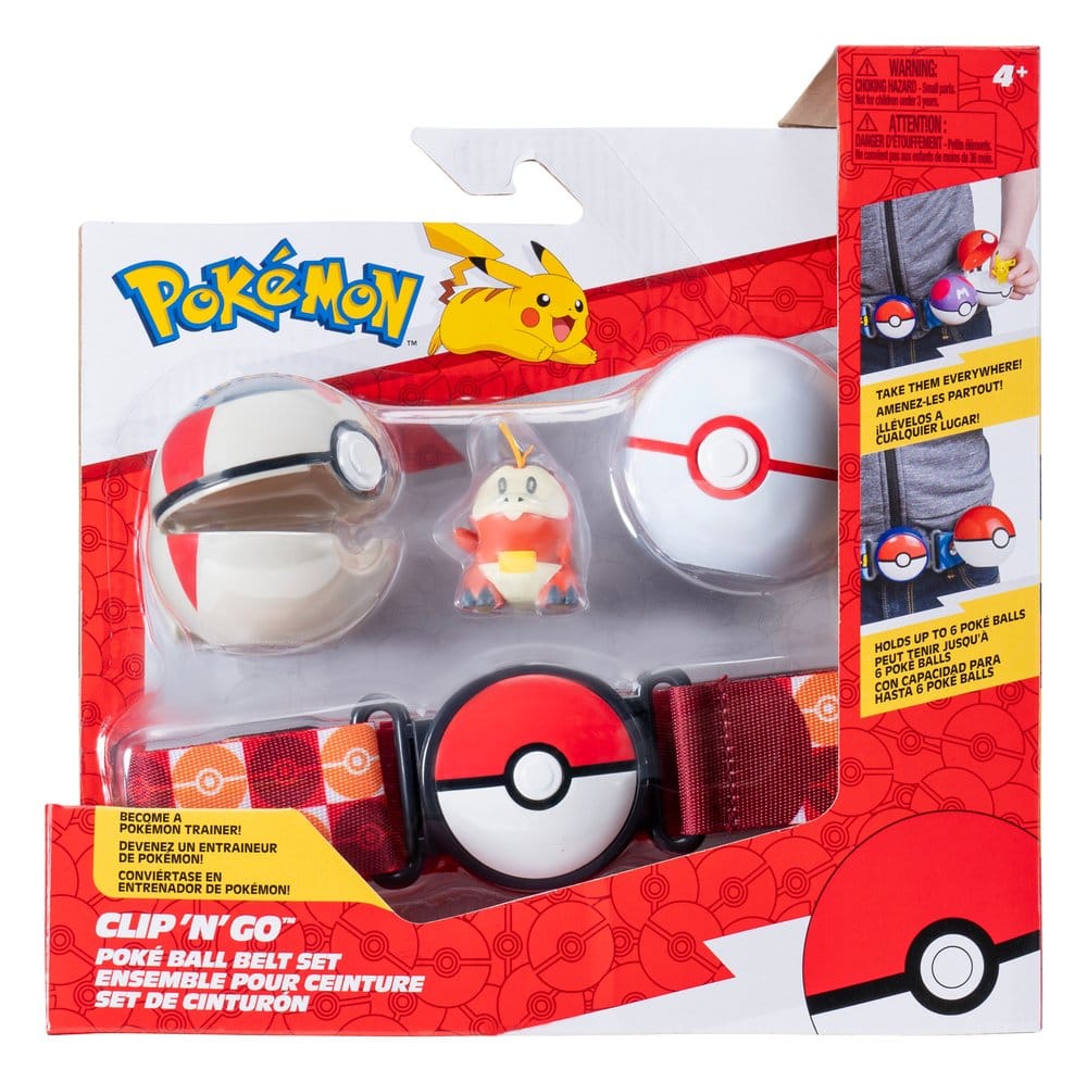 Pokémon Clip 'n' Go Gürtel-Set ver. 20 Sortiment (4) - Preorder - ETA: 25.09.2026