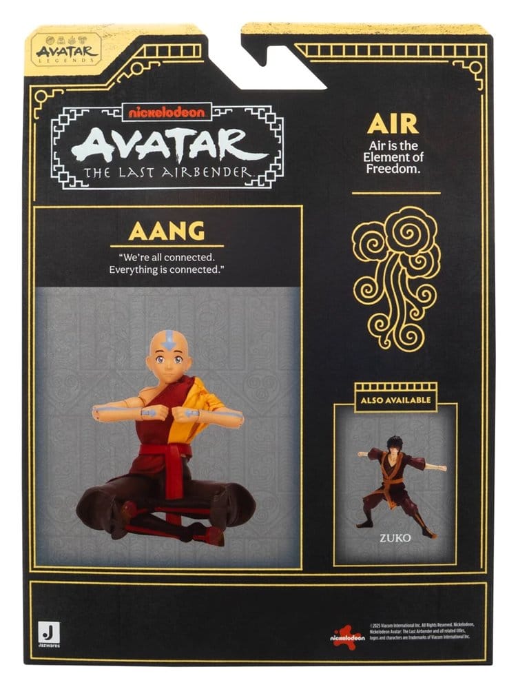 Avatar – Der Herr der Elemente Classic Actionfigur Aang (B3) 17 cm - Versand: 7 Tage nach Bestellung