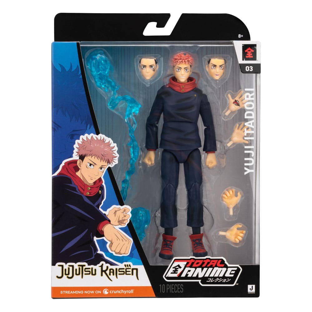 Jujutsu Kaisen Total Anime Actionfigur Juji Itadori 17 cm   - Versand: 5-7 Tage nach Bestellung