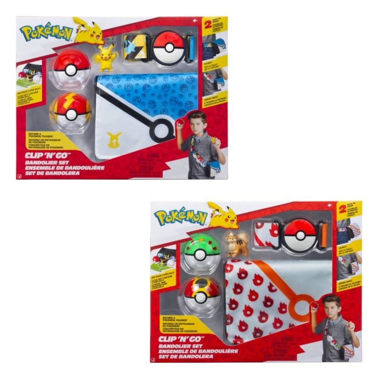 Pokémon Clip 'n' Go Patronengurt-Set ver. 6 Sortiment (4) - Preorder - ETA: 25.09.2026