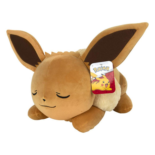 Pokémon Plüschfigur Evoli schlafend 45 cm   - Versand: 7 Tage nach Bestellung