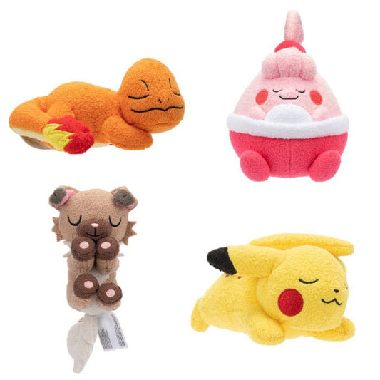 Pokémon Schlafende Plüschfigur Version 5 12 cm Sortiment (9) - Preorder - ETA: 09.12.2025