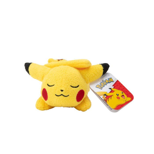 Pokémon Schlafende Plüschfigur Pikachu 12 cm          - Preorder - ETA: 09.12.2025