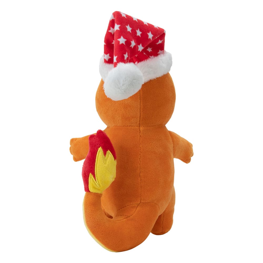 Pokémon Plüschfigur Winter Glumanda mit Weihnachtsmütze 20 cm - Preorder - ETA: 08.11.2025