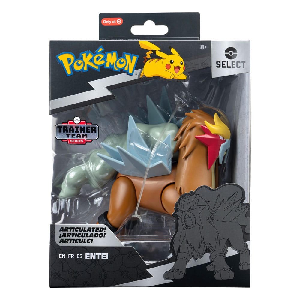 Pokémon 25. Jubiläum Select Actionfigur Entei 15 cm  - Versand: 7 Tage nach Bestellung
