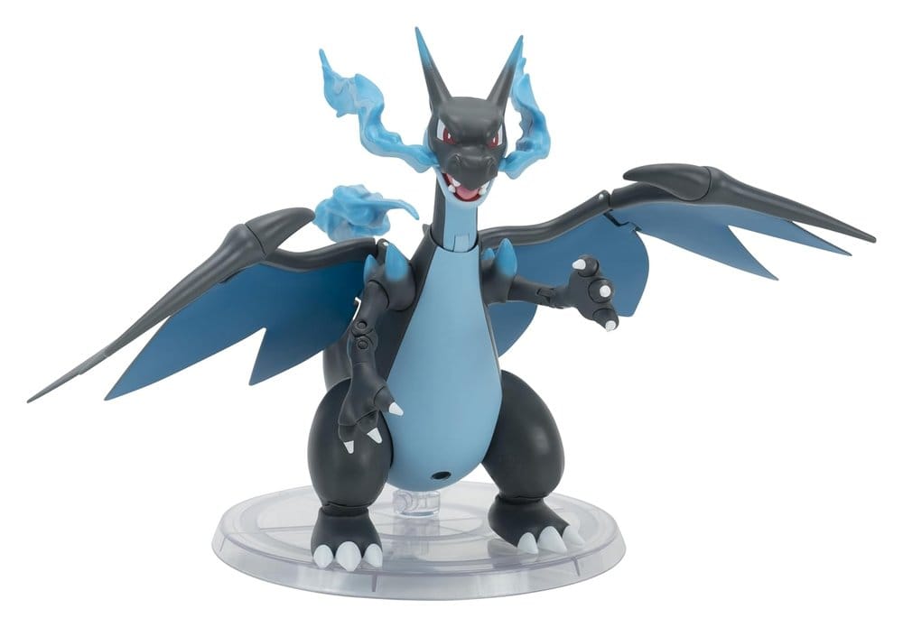 Pokémon Select Super-Articulated Figur Mega Charizard X 15 cm - Versand: 7 Tage nach Bestellung