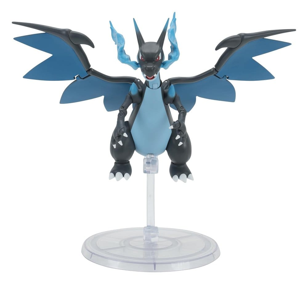 Pokémon Select Super-Articulated Figur Mega Charizard X 15 cm - Versand: 7 Tage nach Bestellung