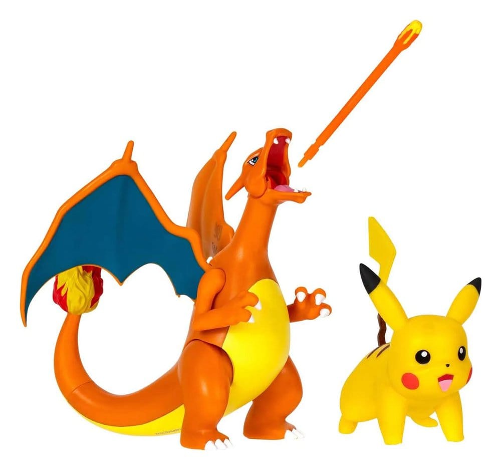 Pokémon Figuren 2er-Pack Glurak 11 cm &amp; Pikachu 5 cm - Preorder - ETA: 06.09.2026