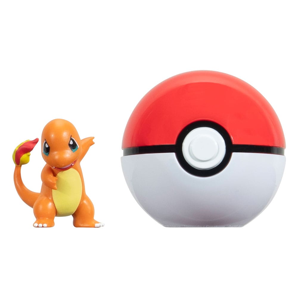 Pokémon Clip'n'Go Poké Balls Glumanda #1 & Pokéball  - Preorder - ETA: 09.12.2025