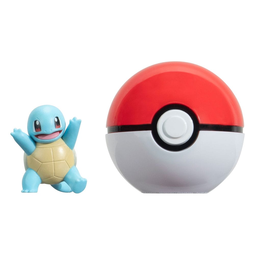 Pokémon Clip'n'Go Poké Balls Schiggy #3 & Pokéball   - Preorder - ETA: 09.12.2025