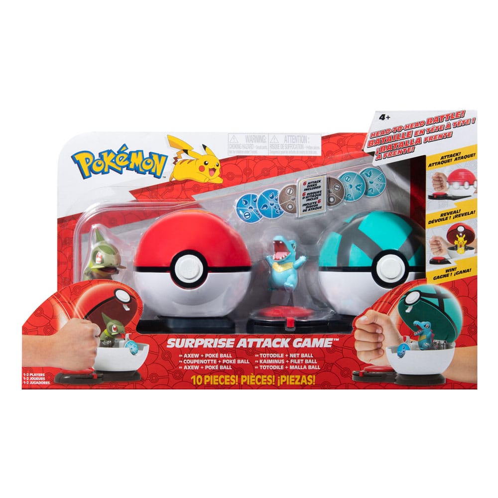 Pokémon Surprise Attack Game Milza & Pokéball vs. Karnimani & Netzball  - Preorder - ETA: 30.09.2025