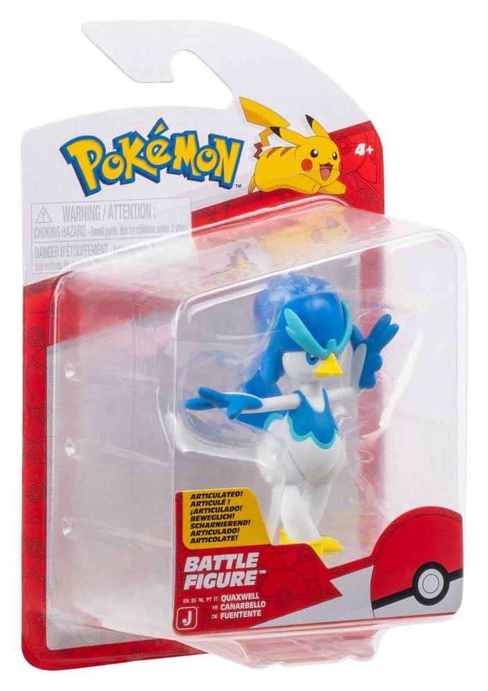 Pokémon Battle Figure Actionfigur Wave 21 Quaxwell - Preorder - ETA: 25.09.2026